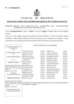 Delibera di Consiglio Consiglio Comunale n. 35 del 22/05/2014