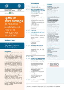 Updates in neuro-oncologia:
