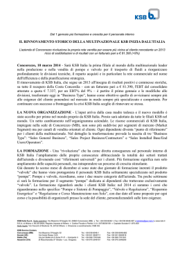 Comunicato stampa 10/03/2014 (PDF, 96 KB)