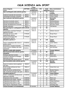Piano studi aa 2014-15