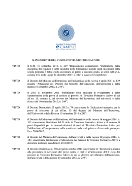 decreto commissione - Università Telematica eCampus