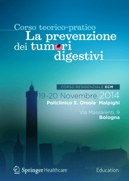 ulteriori informazioni () - Springer Healthcare Italia