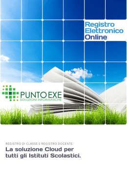 Brochure - Puntoexe – Soluzioni Informatiche