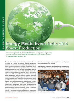 Energy Media Event Italia 2014 Smart Production
