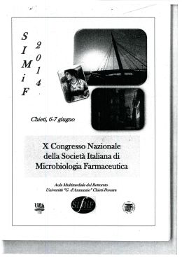 X Congresso Nazionale della Società Italiana di