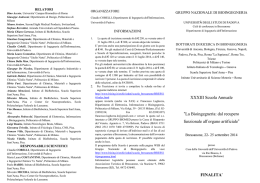 Locandina in formato pdf - Gruppo Nazionale di Bioingegneria