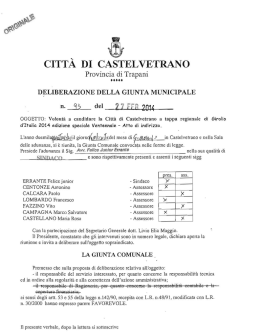 CITT&Agrave; DI CASTELVETRANO