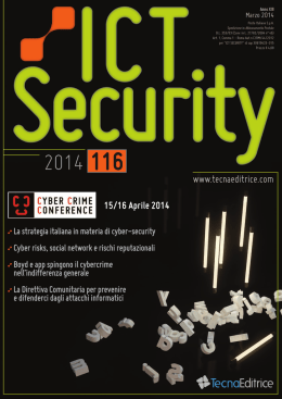 ICT Security n° 116 - Marzo 2014 - Versione Web