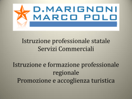 ISS Istituto Professionale per i Servizi Commerciali “D. Marignoni