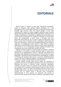 Visualizza il pdf - Riviste - Edizioni Centro Studi Erickson