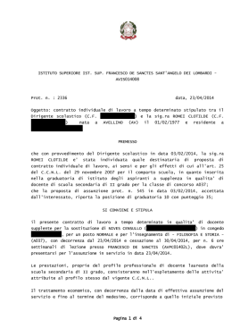 ISTITUTO SUPERIORE IST. SUP. FRANCESCO DE SANCTIS SANT