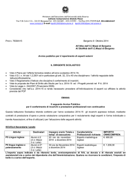 1 Via F.lli Calvi 3/A - 24122 BergamoTel. 035.242469 &ndash; 035.219395