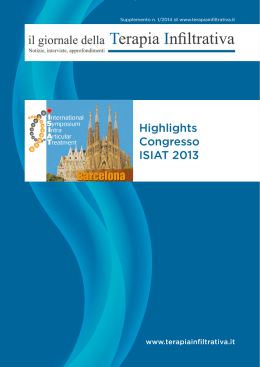 Highlights Congresso ISIAT 2013 Barcelona