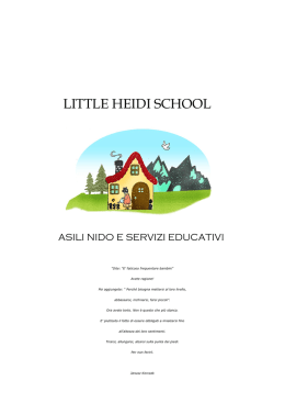 apri un asilo - little heidi school