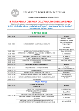 programma pdta - Università degli Studi di Torino
