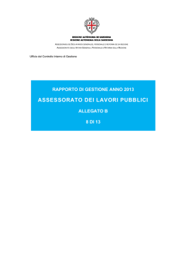 08 Lavori Pubblici [file] - Regione Autonoma della Sardegna