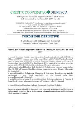 Documento PDF - Banca di Credito Cooperativo di Brescia