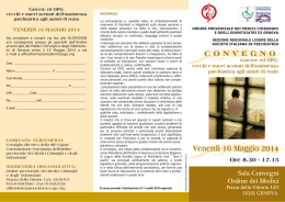 brochure - Ordine Provinciale dei Medici Chirurghi e degli
