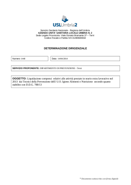 AZIENDA - UNIT&Agrave; SANITARIA LOCALE DI C E S E N A-
