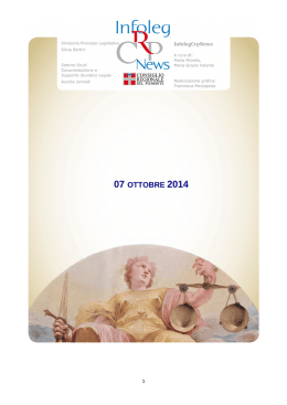 07 OTTOBRE 2014 - Consiglio Regionale del Piemonte