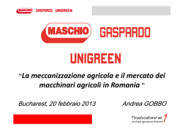 Maschio Gaspardo - Confindustria Romania