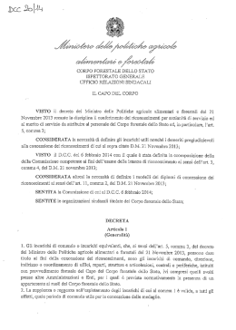 leggi tutto - UGL Corpo Forestale