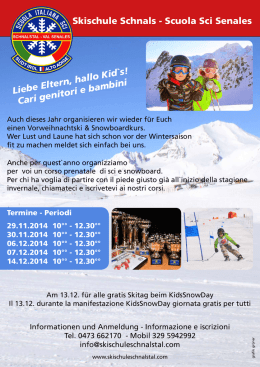 Skischule Schnals - Scuola Sci Senales