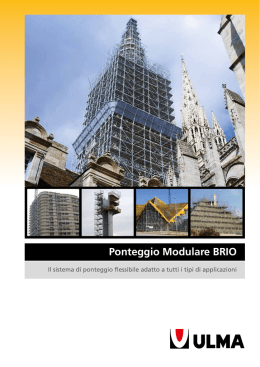 Ponteggio Modulare BRIO