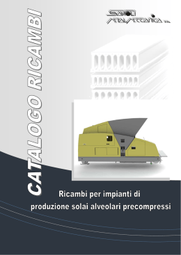 Brochure 2014 Savioli Metalmeccanica srl.pub