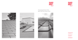 Preisspiegel Dach 2014 Miroir des prix toiture 2014
