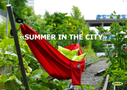 Summer in the city (6.25 Mo)