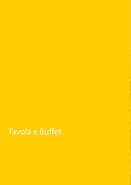 Tavola e Buffet - Arcadia Forniture