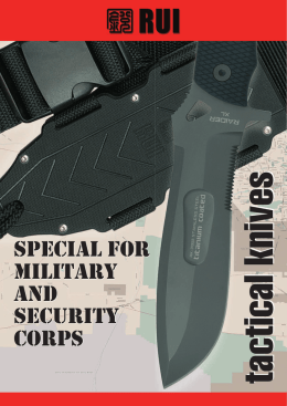 SPECIAL FOR MILITARY AND SECURITY CORPS SPECIAL FOR