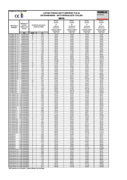 foamglas listino prezzi 2014