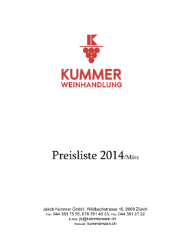 Jakob Kummer - Kummer Wein