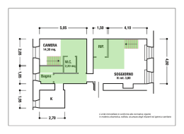 SOGGIORNO RIP. 4,80 4,10 1,50 5,05 2,70 W.C.