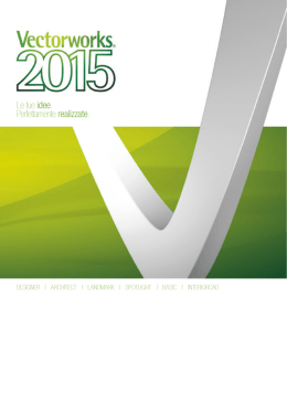 Brochure Vectorworks 2015