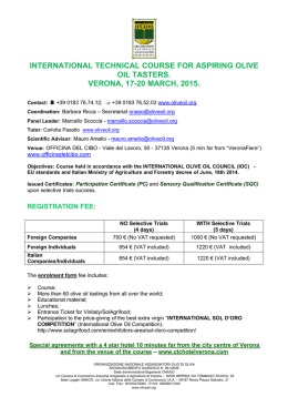 TECHNICAL COURSE MARCH 2015