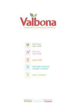 company Profile Valbona 2014
