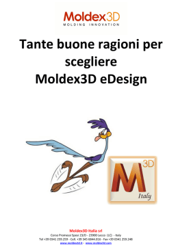 Why Moldex3D eDesign