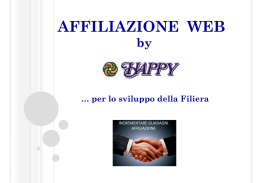 Affiliazione web by Happy