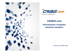 CRIBIS.com - gruppoMade