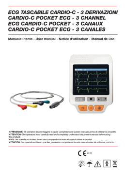 ECG TasCabilE Cardio-C - Doctor Point soluzioni Medicali a Portata