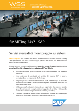 SMARTing 24x7 - SAP