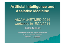 Ai-AM /NETMED 2014 - AIRT Lab | Artificial Intelligence and Real