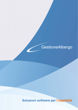 Download depliant - GestioneAlbergo