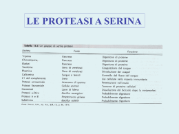 LE PROTEASI A SERINA - e