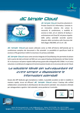 3C Simple Cloud