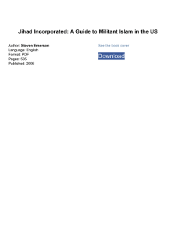 Jihad Incorporated - The Tahkm pdf Athenaeum