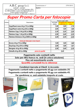00 SuperPromo Carta per fotocopie
